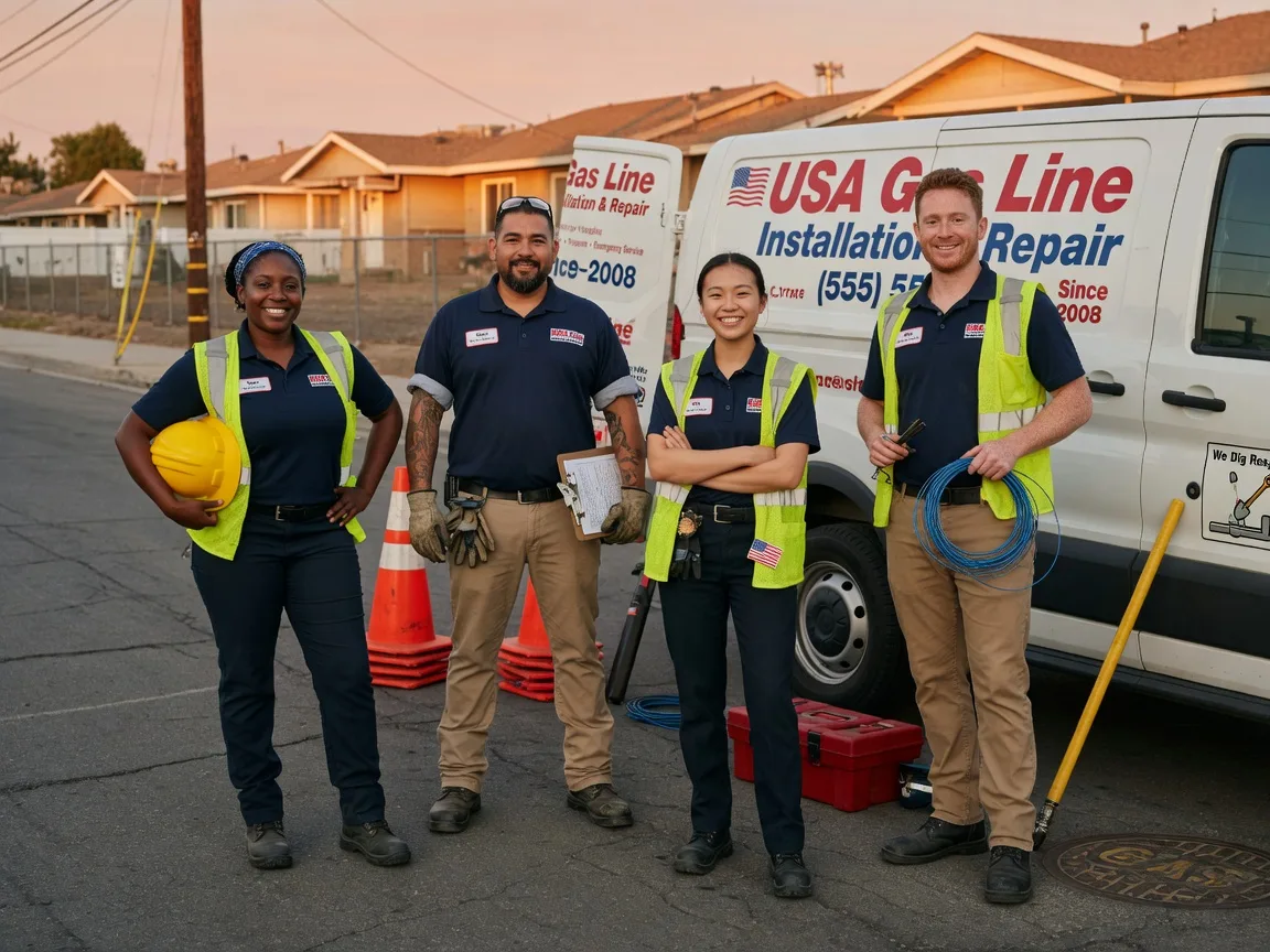 Gas Line Installation company in Saxe, VA